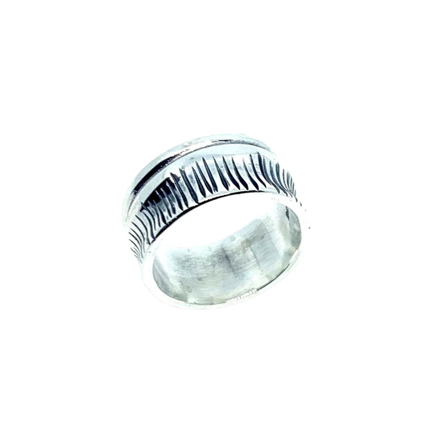 Sterling Silver Statement Ring - Handcrafted Barrel Design by Tg-Jewellery By Tamara Gervasio (barrel-ring-unique-handcrafted-sterling-silver-statement-ring)