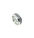 Sterling Silver Statement Ring – Bold Square Design