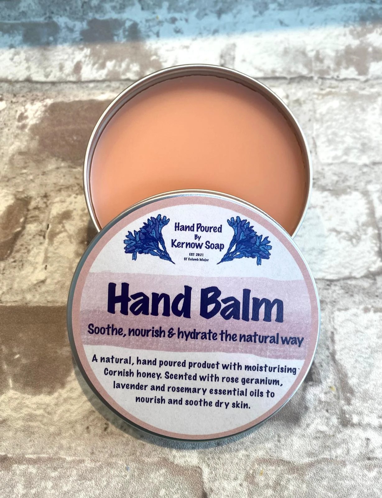Hand Balm – Natural Relief for Dry, Working Hands by Kernow Soap (hand-balm)