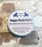 Foot Balm for Cracked Heels - Peppermint & Lavender - 85g by Kernow Soap (happy-heels-balm)