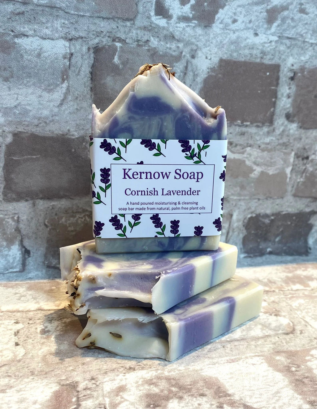 Lavender Soap – Handmade with Cornish Lavender & Clay by Kernow Soap (cornish-lavender-soap)