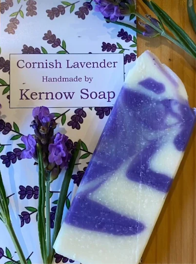 Lavender Soap – Handmade with Cornish Lavender & Clay by Kernow Soap (cornish-lavender-soap)
