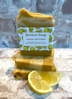 Natural Lemon Soap – Energising Morning Cleanser by Kernow Soap (lemon-litsea-soap)