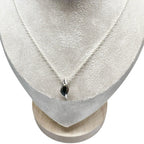 Sterling Silver Necklace with 18k Gold Accent - Contemporary Design by Tg-Jewellery By Tamara Gervasio (erotika-necklace-sterling-silver-925-with-18k-gold-accent-1)