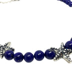 Lapis Lazuli Necklace – Handcrafted with Sterling Silver Starfish by Tg-Jewellery By Tamara Gervasio (handmade-lapis-lazuli-beads-necklace-with-sterling-silver-starfish)