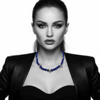 Lapis Lazuli Necklace – Handcrafted with Sterling Silver Starfish by Tg-Jewellery By Tamara Gervasio (handmade-lapis-lazuli-beads-necklace-with-sterling-silver-starfish)