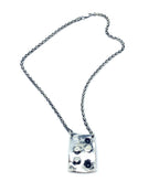 Skull Choker Necklace – Handcrafted Sterling Silver Gothic Statement by Tg-Jewellery By Tamara Gervasio (skull-choker-byzantine-chain-necklace-in-sterling-silver-925)