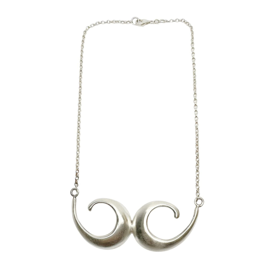 Sterling Silver Choker – Ocean-Inspired Handcrafted Design by Tg-Jewellery By Tamara Gervasio (conchiglia-choker-necklace-handcrafted-sterling-silver)