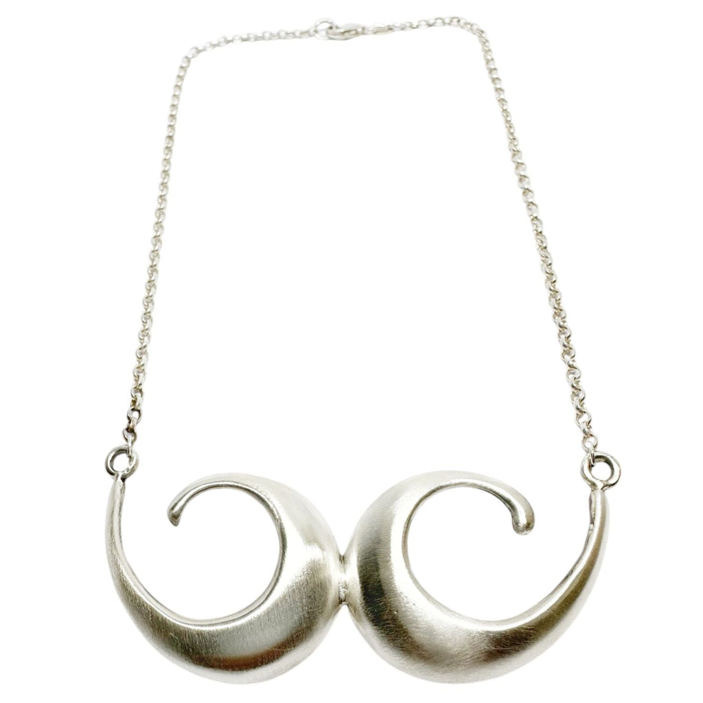 Sterling Silver Choker – Ocean-Inspired Handcrafted Design by Tg-Jewellery By Tamara Gervasio (conchiglia-choker-necklace-handcrafted-sterling-silver)