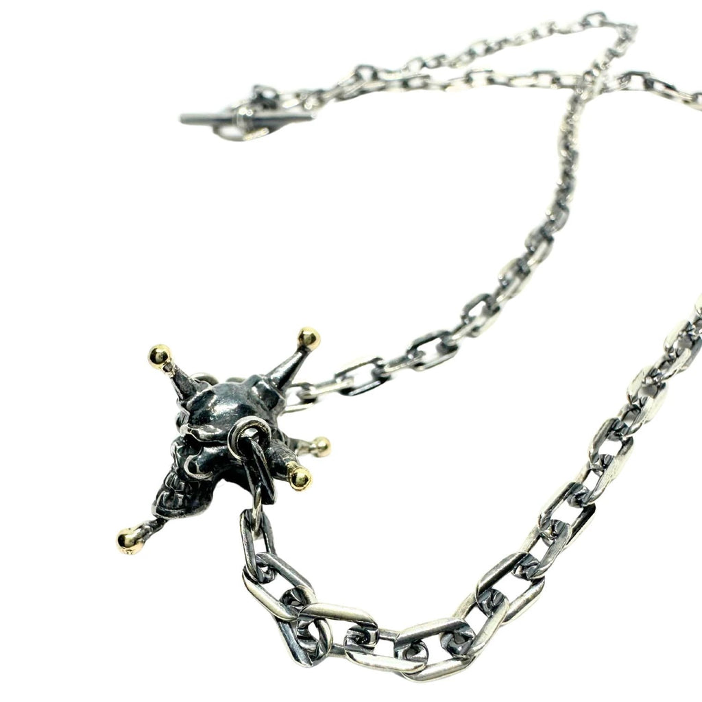 Skull Necklace - Handcrafted Sterling Silver Gothic Statement Piece