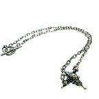 Skull Necklace - Handcrafted Sterling Silver Gothic Statement Piece
