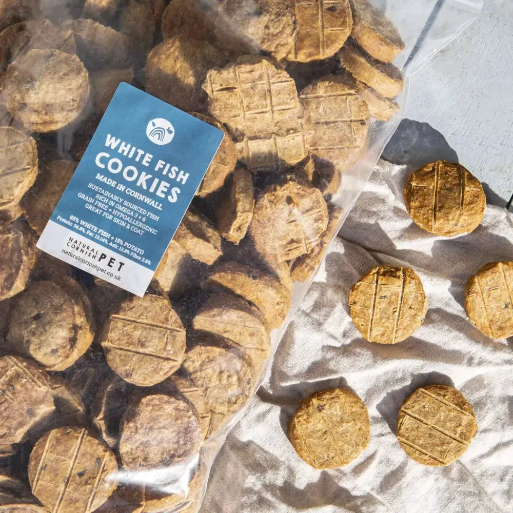 Natural Dog Treats – Cornish Whitefish & Potato Cookies by The Pets Larder (natural-cornish-whitefish-potato-cookies)