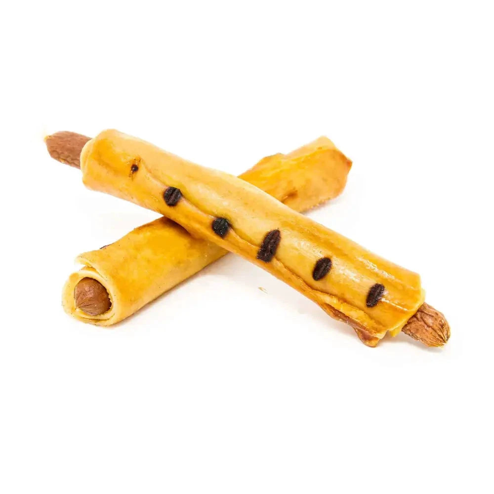 Natural Dog Treats – Pigs in Blankets Chews by The Pets Larder (pigs-in-blankets-natural-meat-chew-for-dogs)