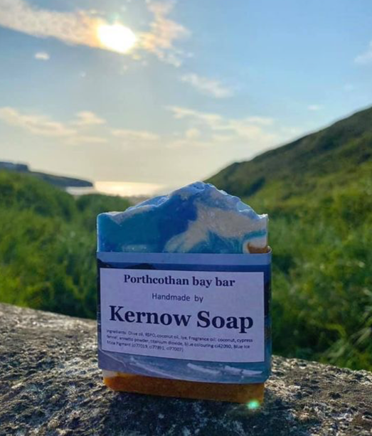 Handmade Soap – Cornish Coast Bar with Calming Beach Scent by Kernow Soap (cornish-coast-bar)