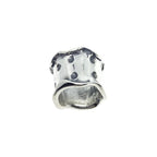 Chunky Silver Ring – Handcrafted Statement Piece by Tg-Jewellery By Tamara Gervasio (plain-chunky-dot-ring-one-of-a-kind)