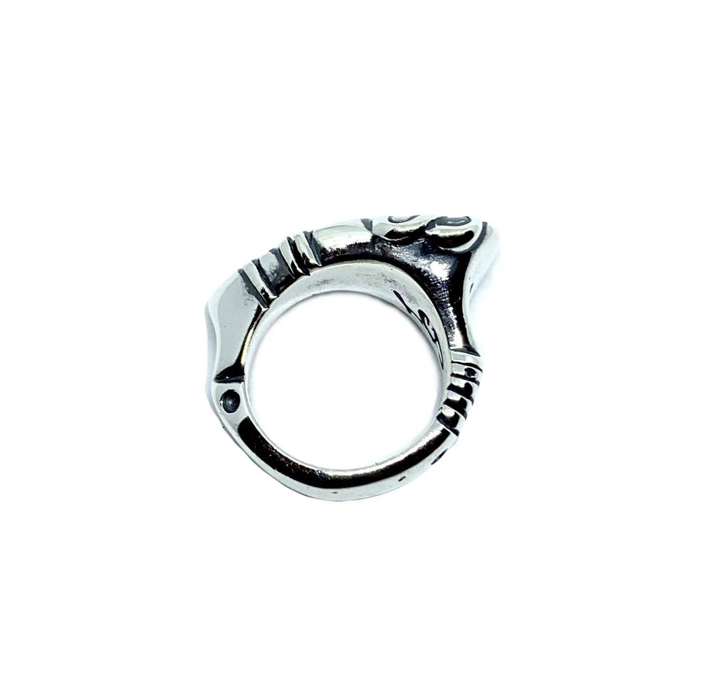 Statement Ring – Sculptural Sterling Silver Design