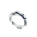 Statement Ring – Sculptural Sterling Silver Design by Tg-Jewellery By Tamara Gervasio (organic-matter-ring-sterling-silver-925-with-cubic-zirconia-sapphire-or-ruby)