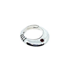 Statement Ring – Bold Sculptural Design in Sterling Silver by Tg-Jewellery By Tamara Gervasio (fountain-ring-sterling-silver-925-with-rubies-or-cubic-zirconia)