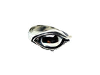 Statement Ring – Bold Unisex Sterling Silver Design by Tg-Jewellery By Tamara Gervasio (eyes-ring-unisex-sterling-silver-925)