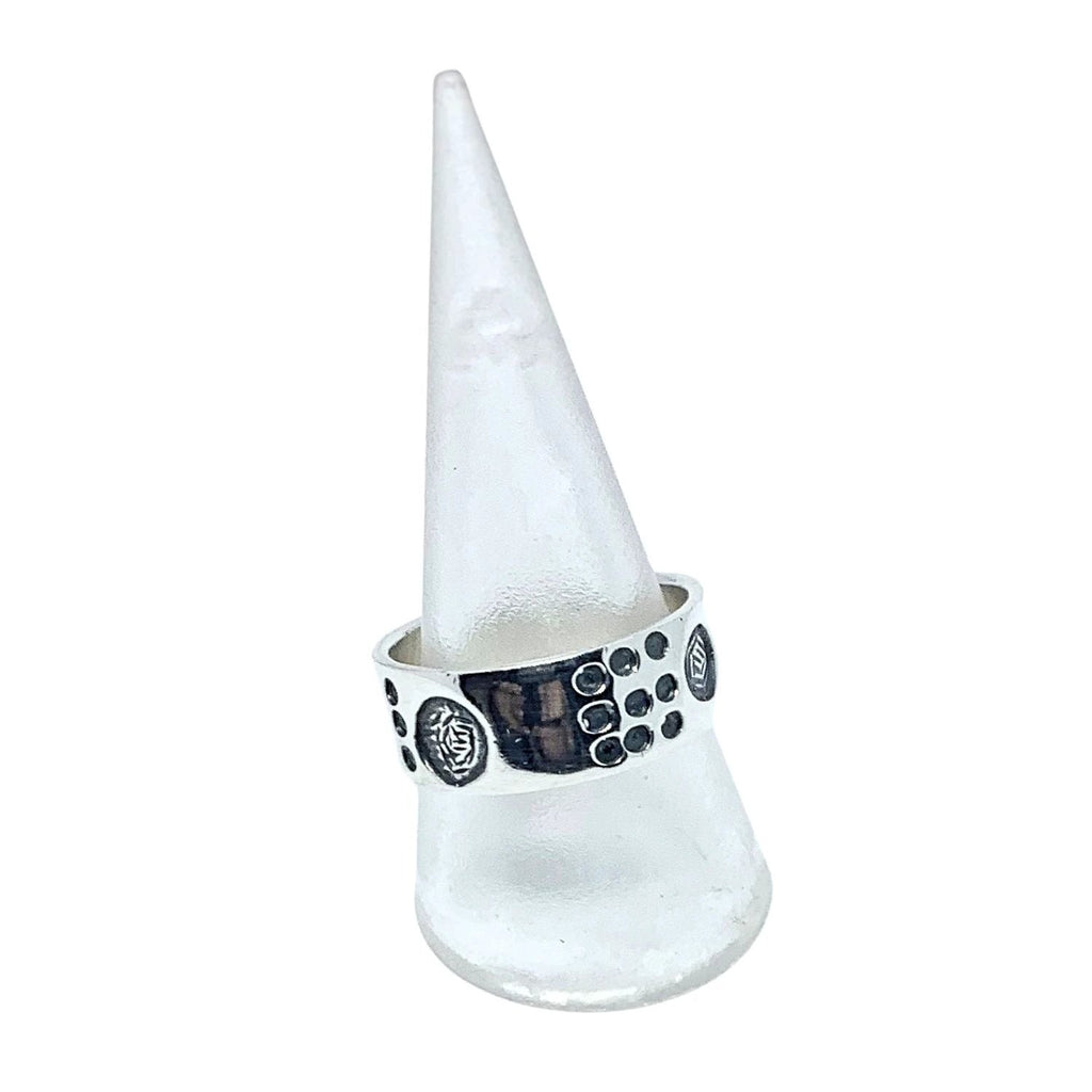 Men's Sterling Silver Ring – Modern Minimalist Band