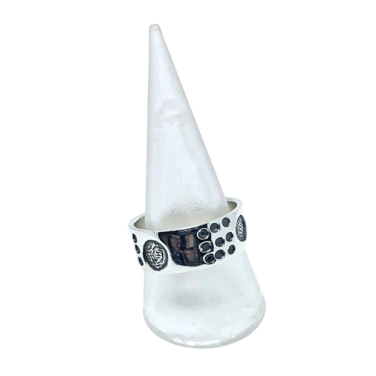 Men's Sterling Silver Ring – Modern Minimalist Band