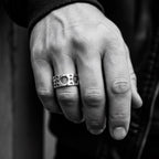 Men's Sterling Silver Ring – Modern Minimalist Band
