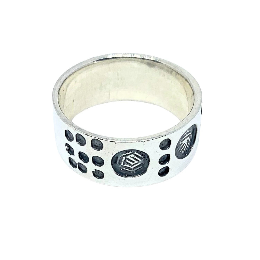 Men's Sterling Silver Ring – Modern Minimalist Band