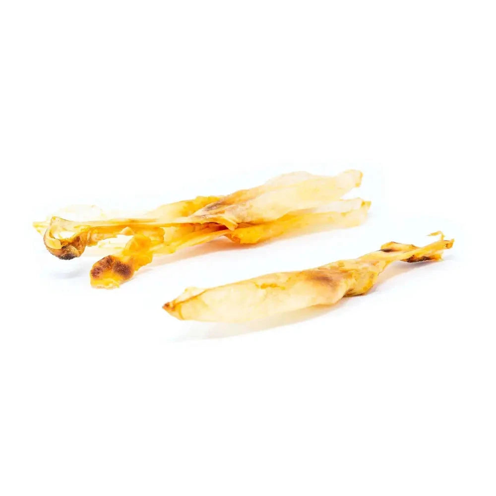 Natural Dog Chews – Rabbit Ear Without Fur Single Treat by The Pets Larder (rabbit-ear-without-fur-natural-meat-chew-for-dogs)