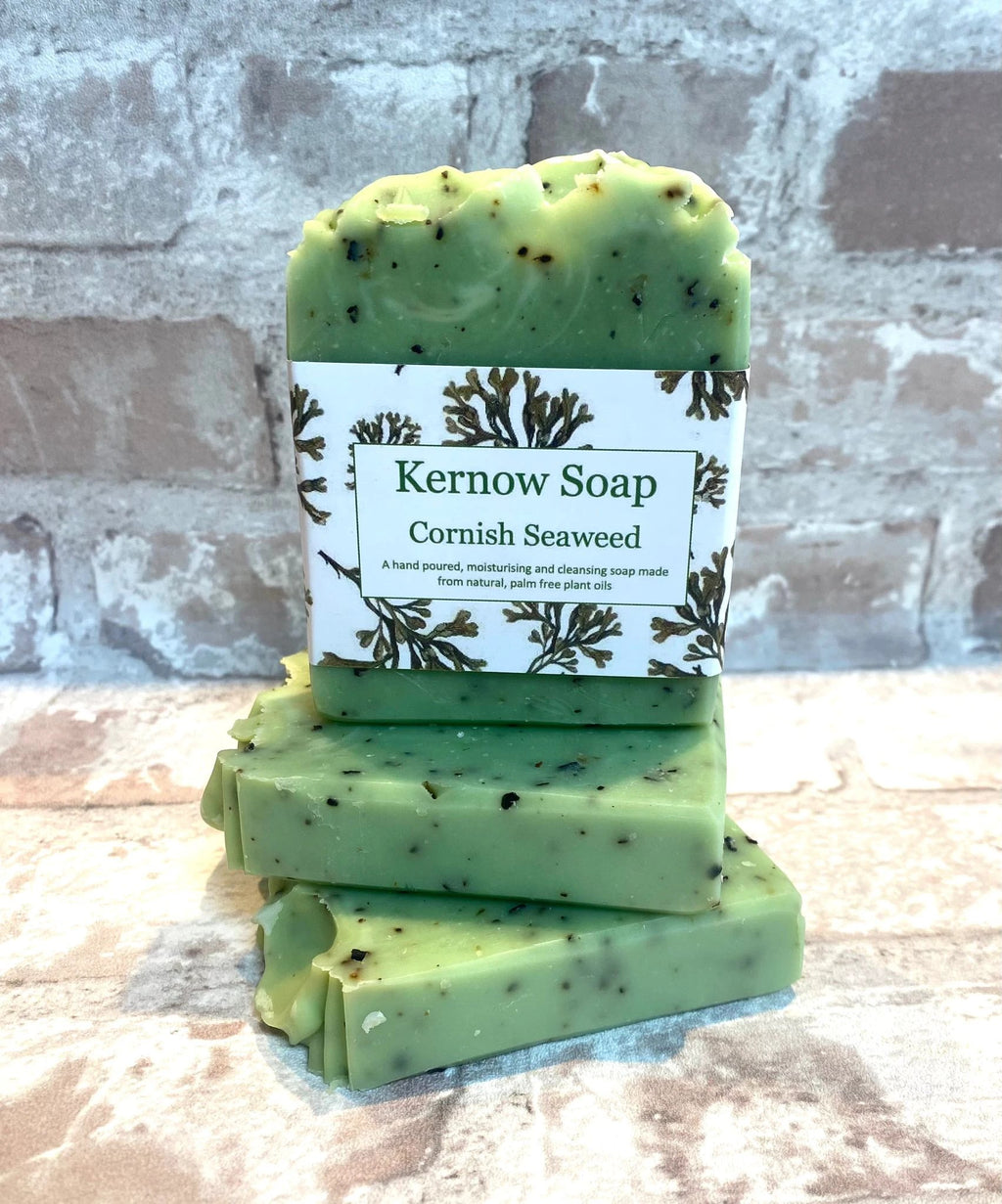 Seaweed Soap - Hydrating Cornish Bar with Bladderwrack by Kernow Soap (cornish-seaweed-soap)