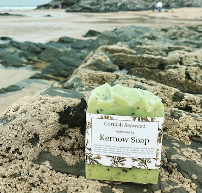 Seaweed Soap - Hydrating Cornish Bar with Bladderwrack by Kernow Soap (cornish-seaweed-soap)