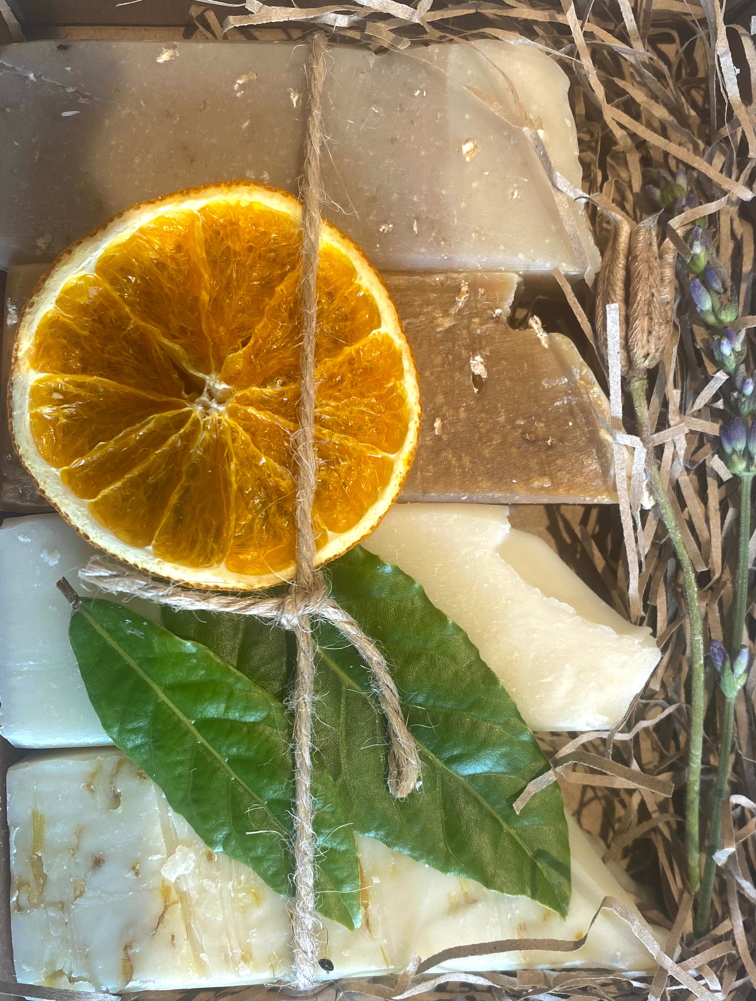 Sensitive Skin Soap Set – Gentle Natural Bars with Cornish Clay by Kernow Soap (sensitive-skin-box-set)