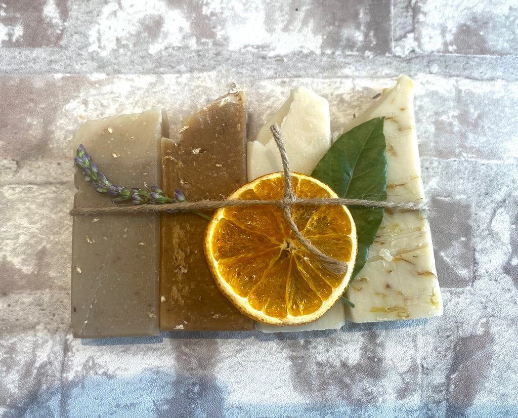 Sensitive Skin Soap Set – Gentle Natural Bars with Cornish Clay by Kernow Soap (sensitive-skin-box-set)