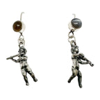 Sterling Silver Earrings – Handcrafted Violin & Flute Cherub Design by Tg-Jewellery By Tamara Gervasio (violin-flute-cherub-earrings-in-sterling-silver-with-cat-s-eye-gemstones-one-of-a-kind)