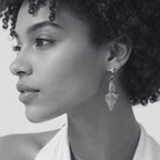 Arrowhead Earrings – Handcrafted Sterling Silver with Ancient Stone by Tg-Jewellery By Tamara Gervasio (ancient-arrowhead-dangle-earrings-in-sterling-silver-one-of-a-kind)