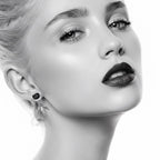 Cherub Earrings - Musical Sterling Silver Statement Drops by Tg-Jewellery By Tamara Gervasio (bottone-stud-earrings-sterling-silver-freshwater-pearl)