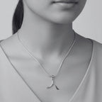 Kanji Necklace – Japanese Symbol Pendant in Sterling Silver