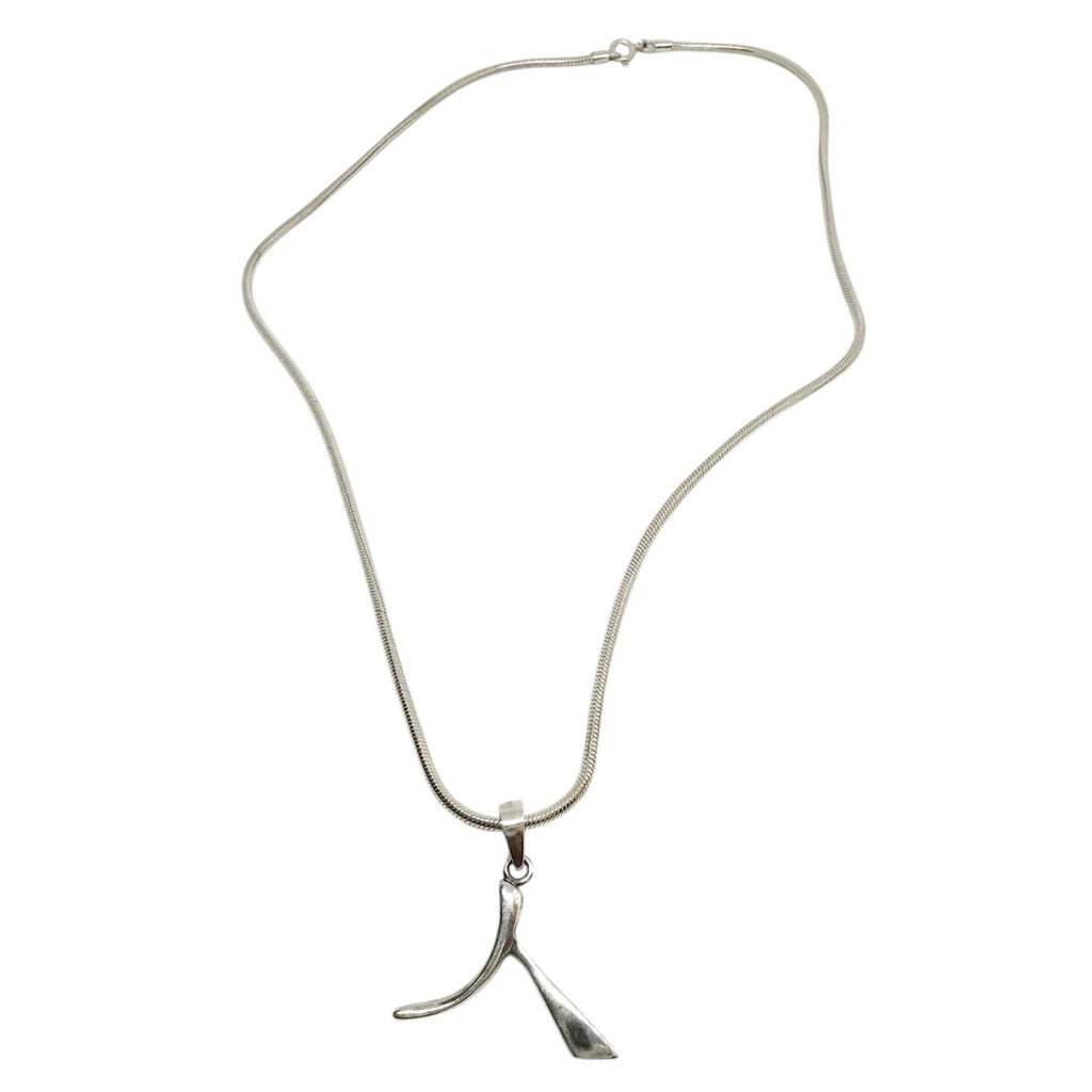 Kanji Necklace – Japanese Symbol Pendant in Sterling Silver