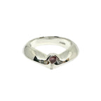 Heart Ring – Romantic Sterling Silver with Pink Stone by Tg-Jewellery By Tamara Gervasio (heart-shaped-band-ring-sterling-silver-925-with-pink-cz)