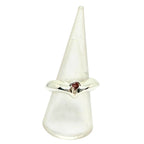 Heart Ring – Romantic Sterling Silver with Pink Stone by Tg-Jewellery By Tamara Gervasio (heart-shaped-band-ring-sterling-silver-925-with-pink-cz)