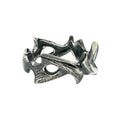 Men's Sterling Silver Ring - Bold Handcrafted Statement Piece by Tg-Jewellery By Tamara Gervasio (men-s-spike-ring-sterling-silver-925-lost-wax-carving)