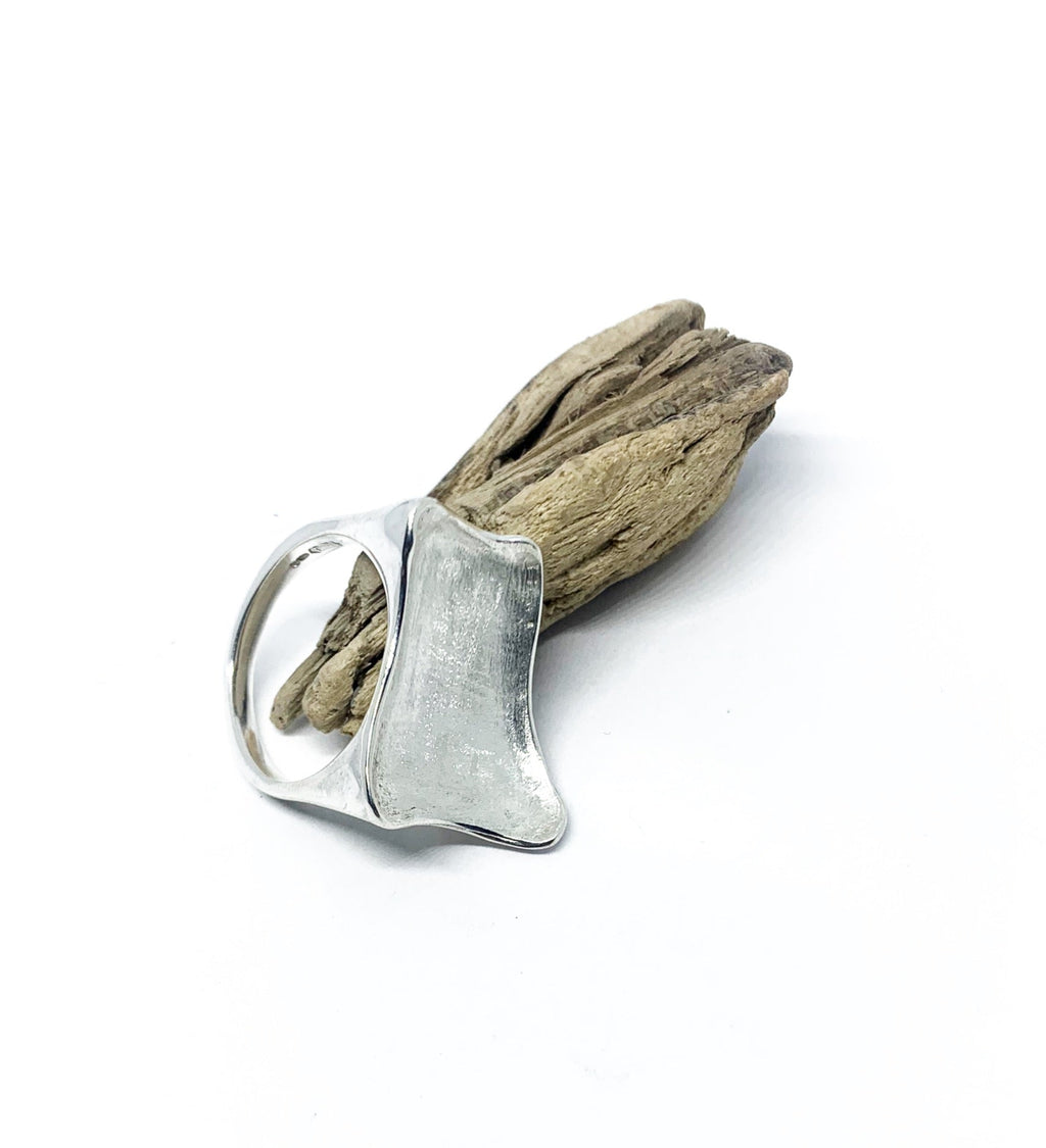 Sterling Silver Ring – Bold Wave Design, Handcrafted by Tg-Jewellery By Tamara Gervasio (wave-ring-sterling-silver-925-handcrafted)