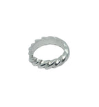 Sterling Silver Statement Ring – Handcrafted Torciglione Design by Tg-Jewellery By Tamara Gervasio (torciglione-one-of-a-kind-ring-handcrafted-sterling-silver-925)