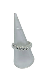Sterling Silver Statement Ring – Handcrafted Torciglione Design by Tg-Jewellery By Tamara Gervasio (torciglione-one-of-a-kind-ring-handcrafted-sterling-silver-925)