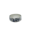 Sterling Silver Wave Ring - Handcrafted Surfer Band by Tg-Jewellery By Tamara Gervasio (one-of-a-kind-surfer-ring-handcrafted-sterling-silver-wave-band)