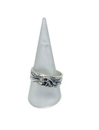 Sterling Silver Wave Ring - Handcrafted Surfer Band by Tg-Jewellery By Tamara Gervasio (one-of-a-kind-surfer-ring-handcrafted-sterling-silver-wave-band)