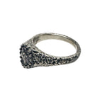 Sterling Silver Ring – Hand-Carved Cameo Design by Tg-Jewellery By Tamara Gervasio (ancient-cameo-muse-textured-ring-hand-carved-sterling-silver-one-of-a-kind)