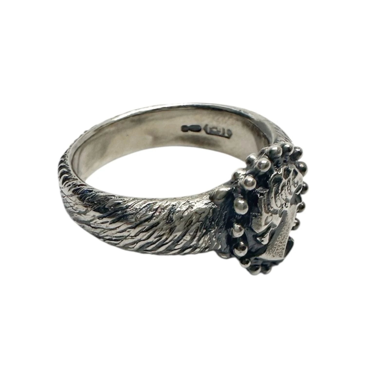 Cameo Ring – Handcrafted Sterling Silver Statement Piece by Tg-Jewellery By Tamara Gervasio (cameo-muse-ring-handcrafted-sterling-silver-one-of-a-kind)