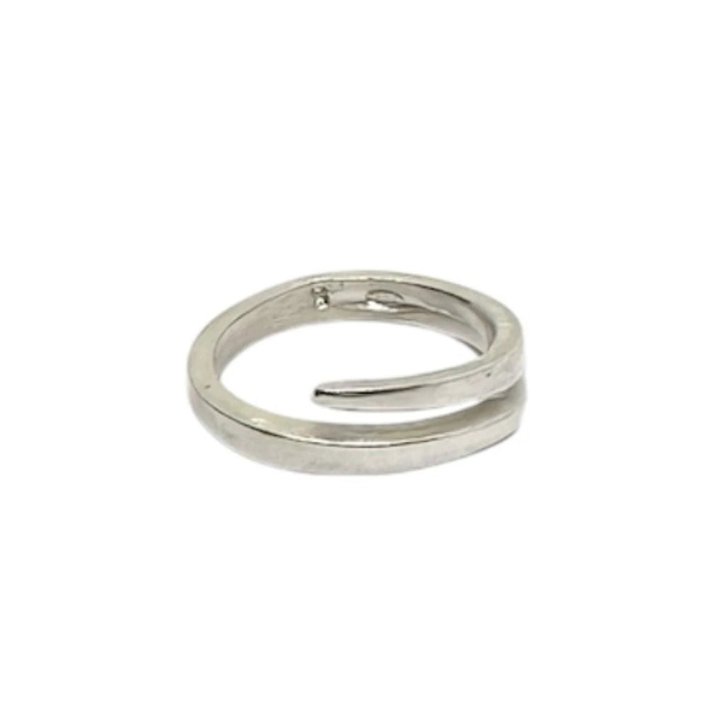 Sterling Silver Ring – Minimalist Open Band Design by Tg-Jewellery By Tamara Gervasio (handmade-sterling-silver-open-band-ring-minimalist-lost-wax-design)