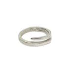 Sterling Silver Ring – Minimalist Open Band Design by Tg-Jewellery By Tamara Gervasio (handmade-sterling-silver-open-band-ring-minimalist-lost-wax-design)
