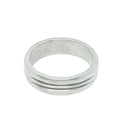 Men's Sterling Silver Ring - Contemporary Two Line Design by Tg-Jewellery By Tamara Gervasio (men-s-sterling-silver-two-open-line-band-ring-6-52mm)